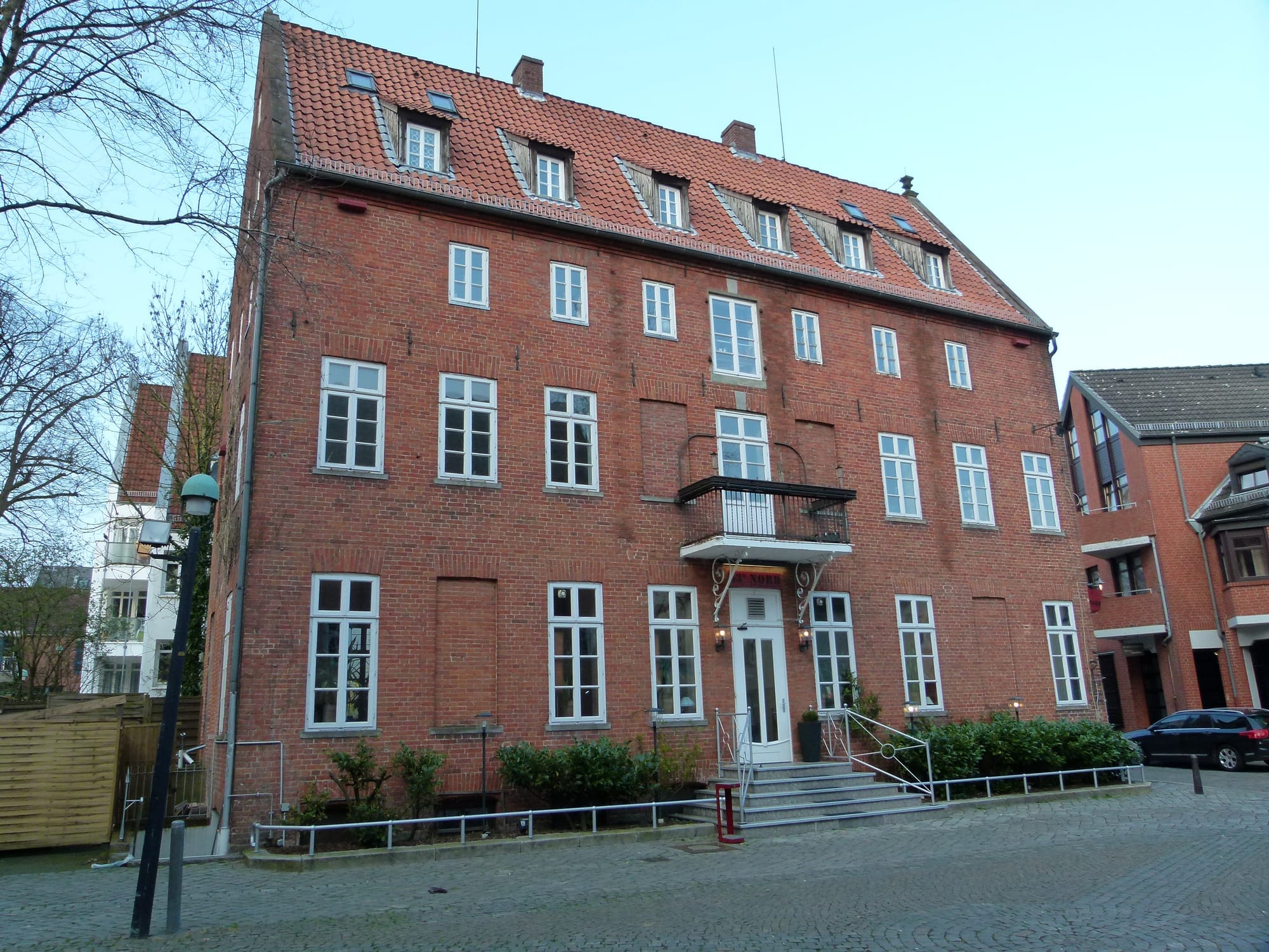 Hafenviertel Vegesack an der Weser in Bremen
